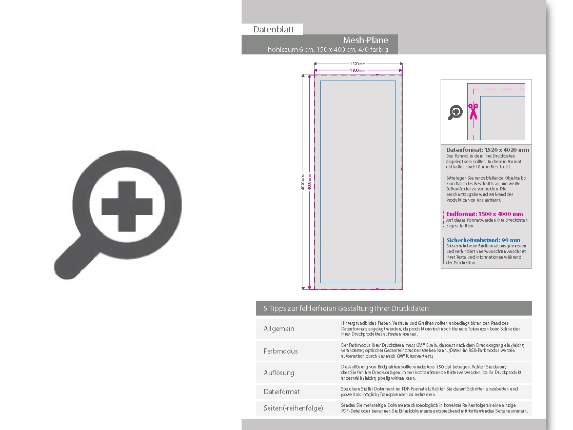 Product Bild hochwertige_mesh-plane_150_x_400_cm__4_0-farbig_bedruckt__hohlsaum_links_und_rechts_(durchmesser_hohlsaum_6_0_cm)